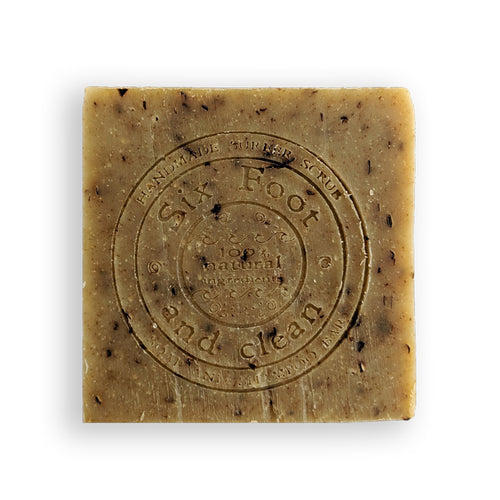 Beach Break Seaweed Surfer Scrub Soap & Shampoo Bar by Six Foot and Clean