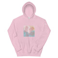 Pink Hoodie by Eatsalt Surfwear with Hawaii Hibiscus Flower Design