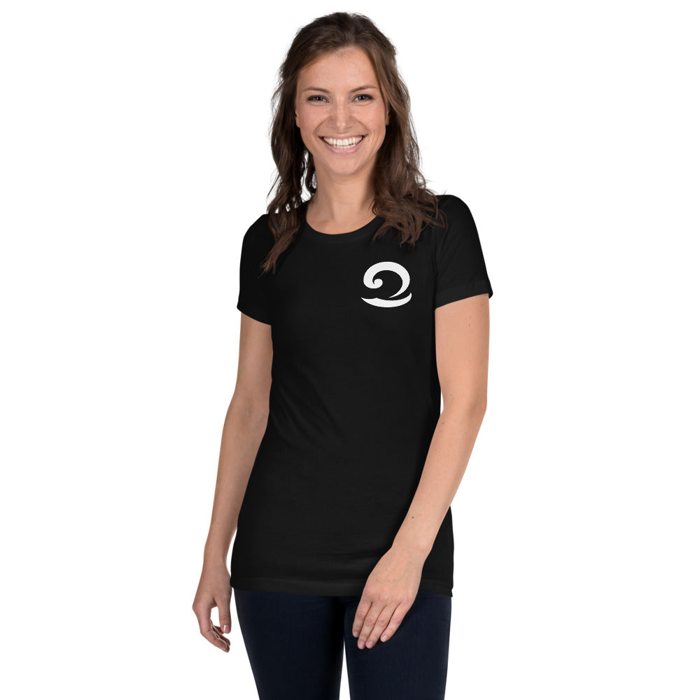 black eatsalt wave tee