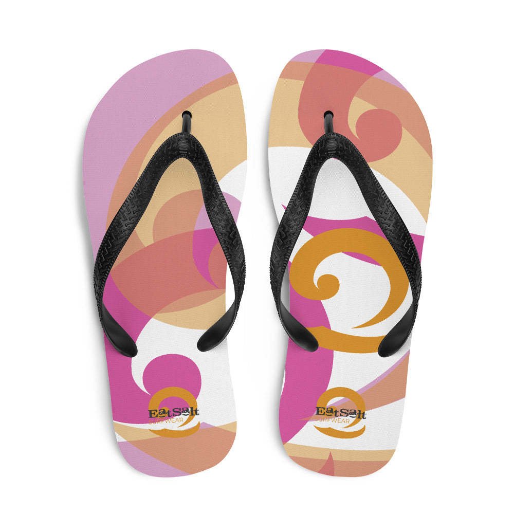 Eatsalt flip-flops - top view