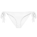 Eatsalt White Bikini Bottoms - front