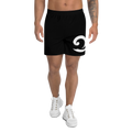 Eatsalt Surfwear black athletic shorts (front)