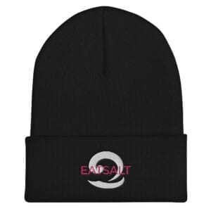 Black Beanie hat - unisex