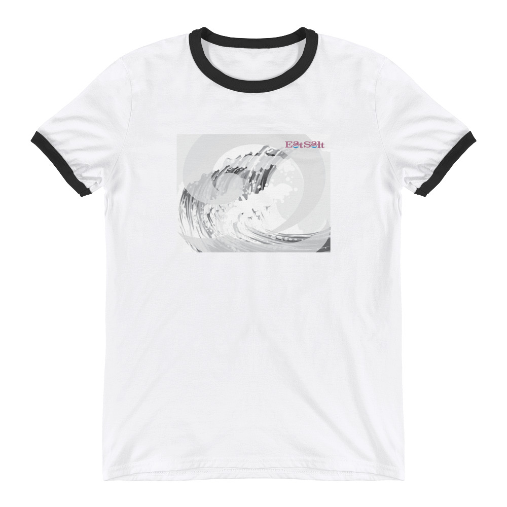 Black and White Eatsalt t-shirt