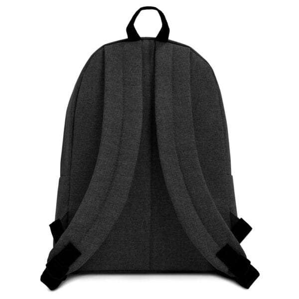 Eatsalt backpack in charcoal - back