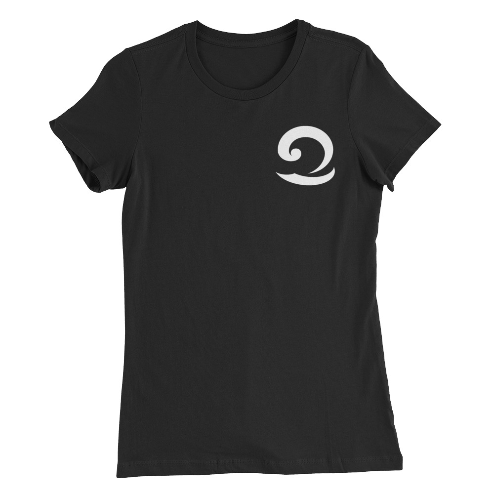 black eatsalt wave tee