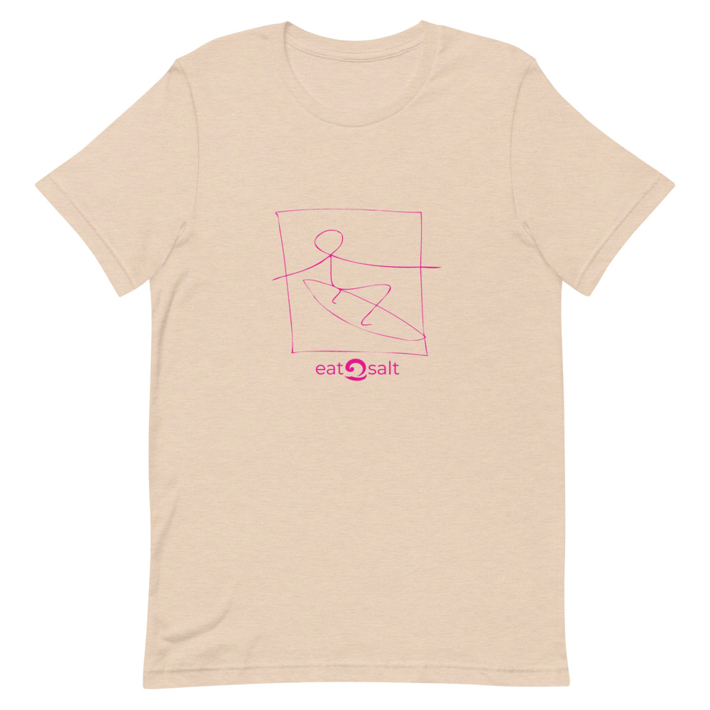 mockup-bb5d7262.jpg pink surfer line design on t-shirt - light peach