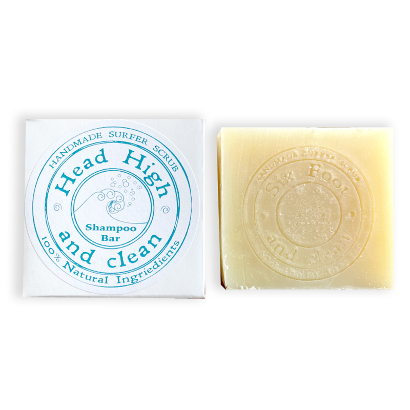 100& natural shampoo bar made in Wales for surfers