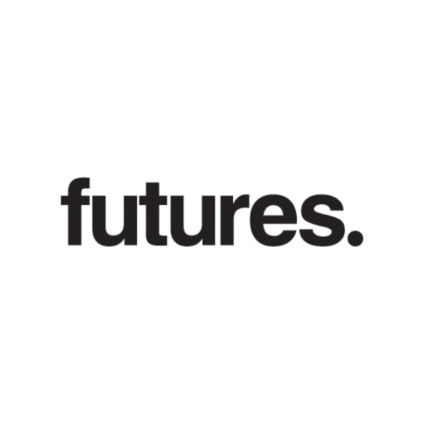 Futures Logo - square - black on white - 600x600px