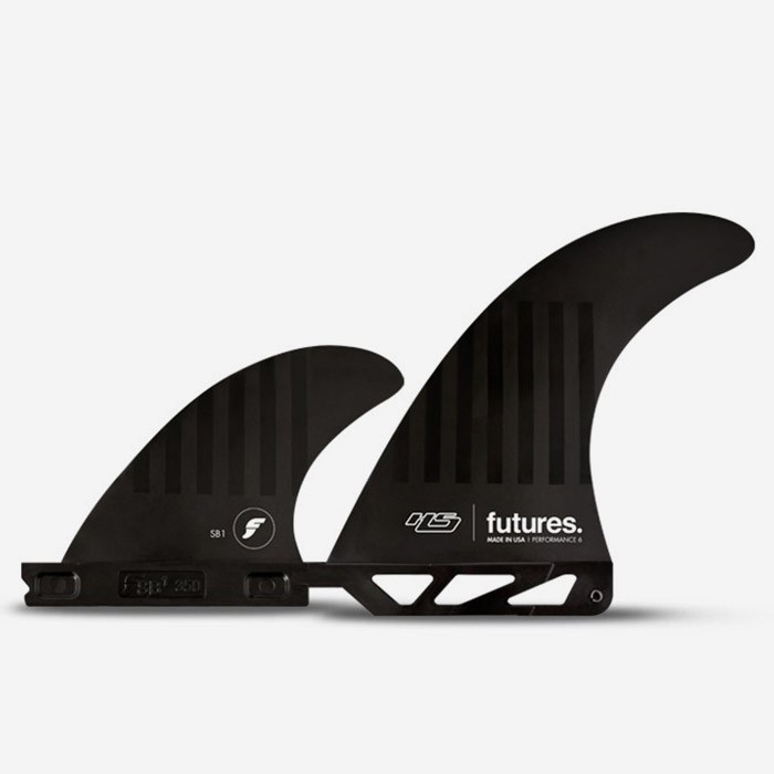 futures-longboard-fin-6-hayden-shape-21 Futures 2 plus 1 fins with 6-inch centre fin