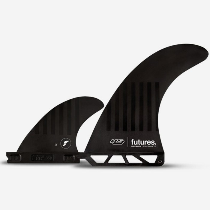 futures-longboard-fin-7-hayden-shape-21 Futures 2 plus 1 fins with 7-inch centre fin
