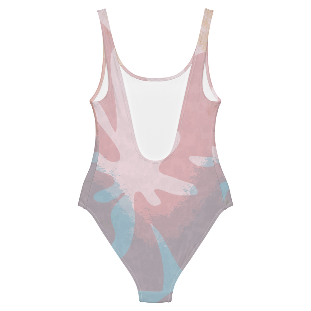 mockup-3ff4634d.jpg Wave splash pink womens one-piece swimsuit - back