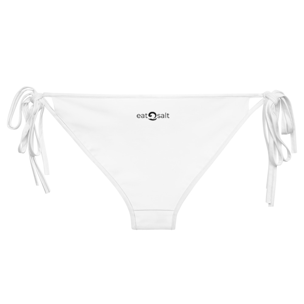 Eatsalt White Bikini Bottoms - back 2
