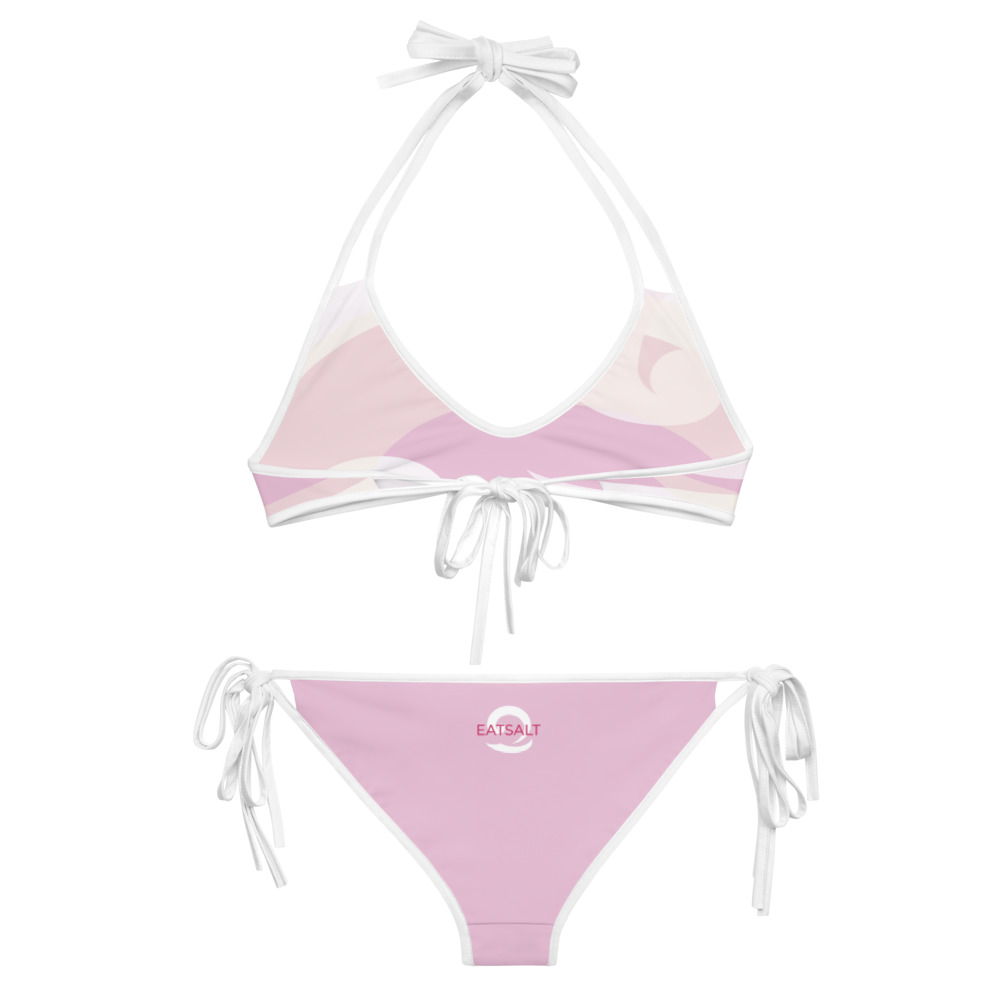 mockup-8693cd13.jpg Eatsalt pink wave bikini with white straps - back