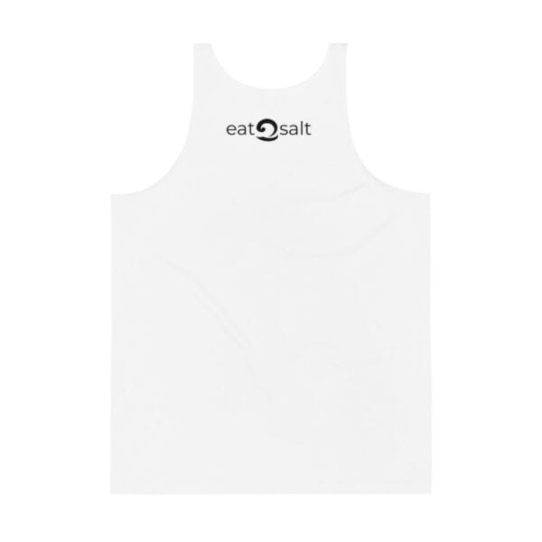 summer/beach white tank vest - back