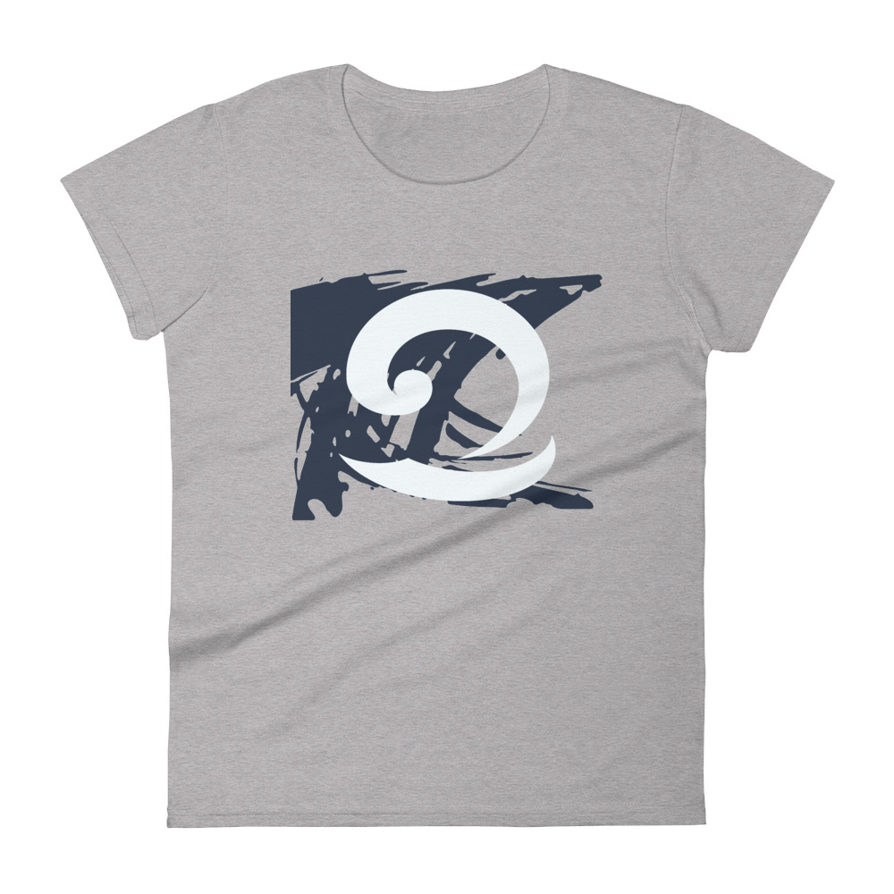 Eatsalt grey t-shirt with eat salt wave design