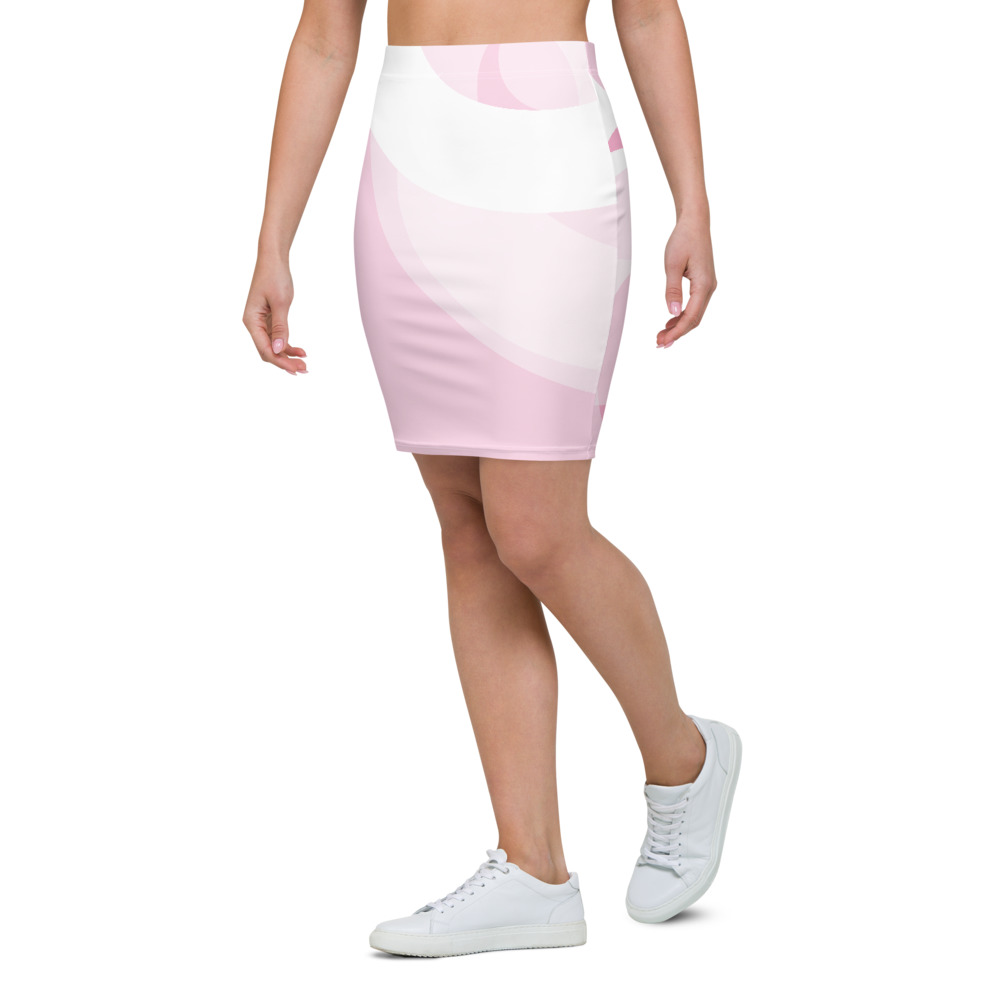 Eatsalt Pink Pencil Skirt - left