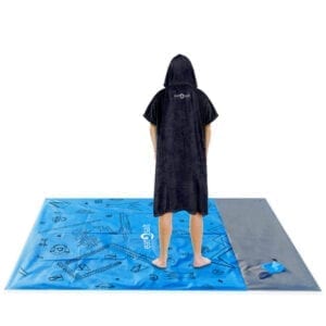 Beach Mat for Wetsuit Changing, Picnics & Surfboard