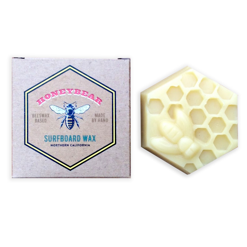 honeybear_beeswax_surf_wax Organic Beeswax Surfboard Wax by Honeybear at Eatsalt SUrf