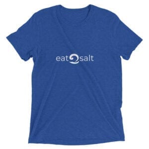 blue eatsalt t-shirt