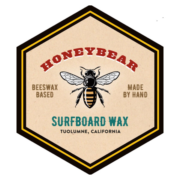 Honeybear Beeswax Surfboard Wax, CA