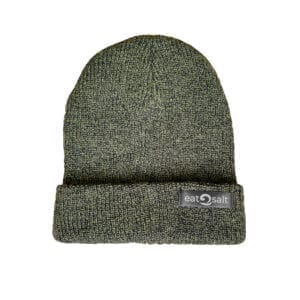 Earthy Green Beanie Knitted Hat
